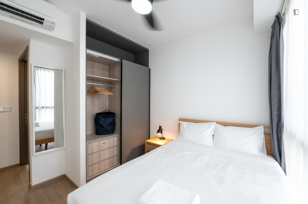 Appealing double ensuite bedroom in Serangoon - Singapore - chambre - ImmoJeune