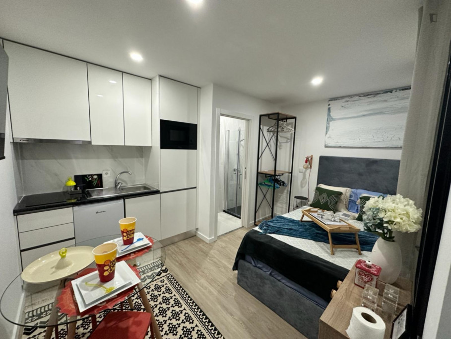 Luxurious studio in Santo António dos Olivais area - Coimbra - chambre - ImmoJeune
