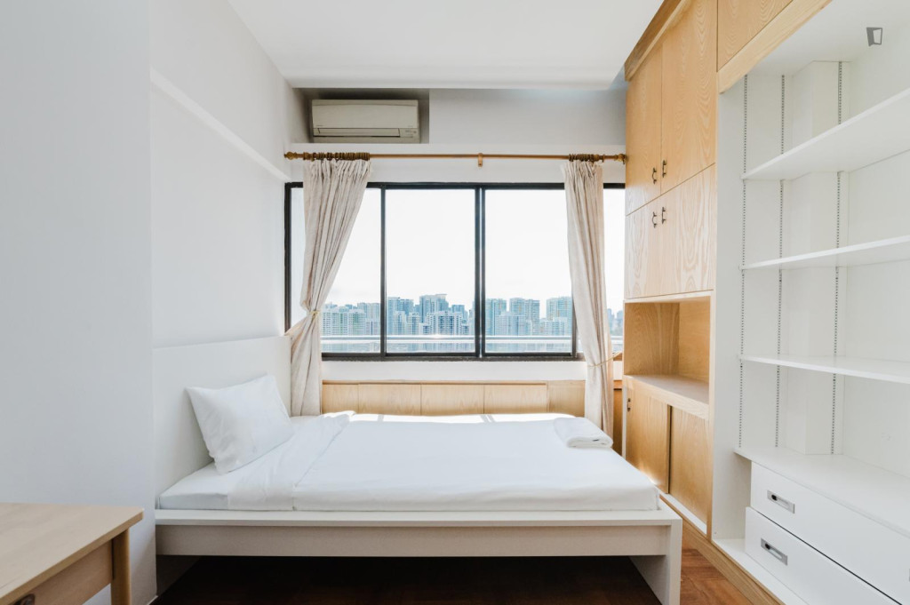 Luminous double bedroom in Bukit Merah - Singapore - chambre - ImmoJeune