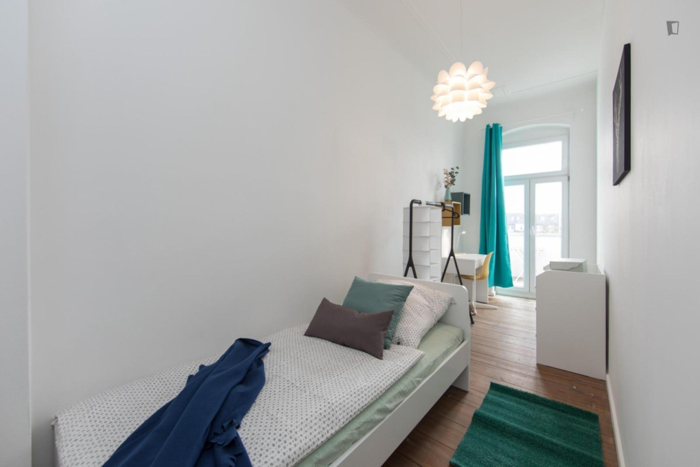 Very cool single bedroom with balcony in Wilmersdorf - Berlin - chambre - ImmoJeune