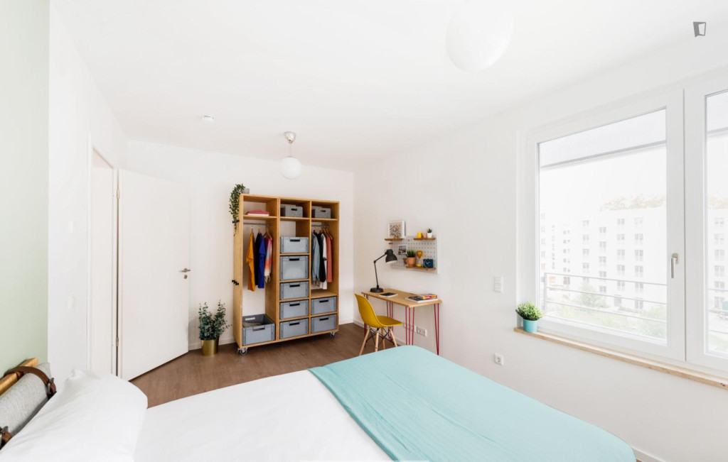 Elegant single bedroom near Fritz-Schloß-Park - Berlin - chambre - ImmoJeune