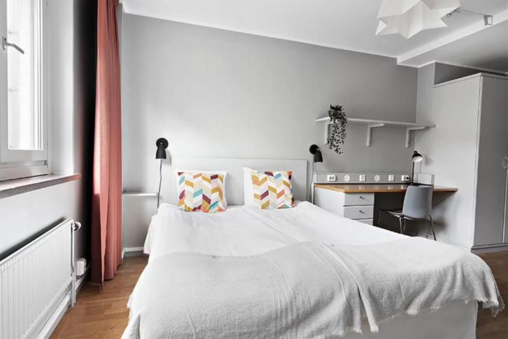 Lovely studio in Tranebergs Stand - Stockholm - chambre - ImmoJeune