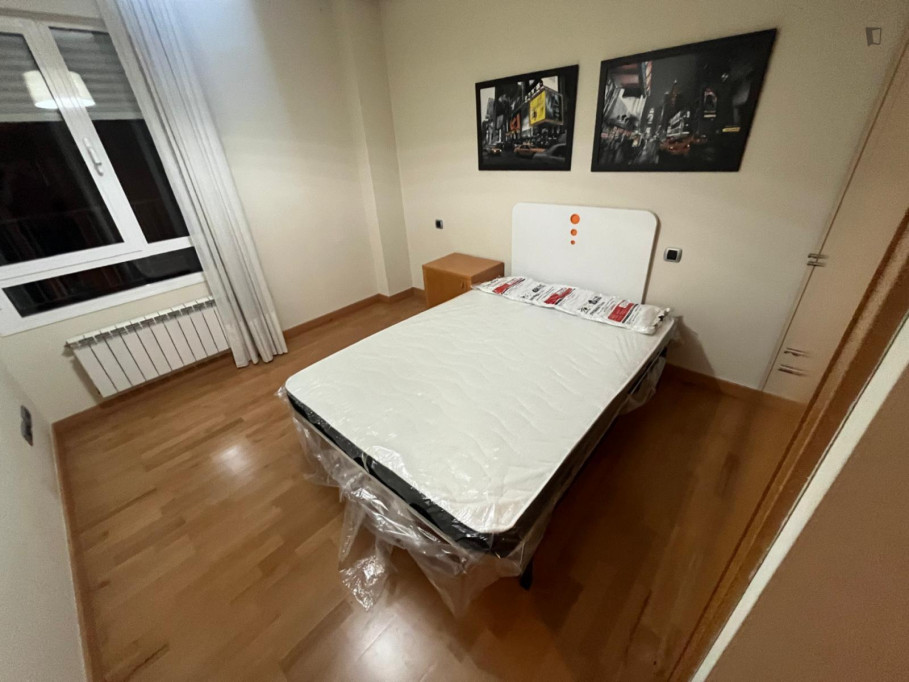 Pleasant double bedroom in Parque de Las Gaunas - Logrono - chambre - ImmoJeune