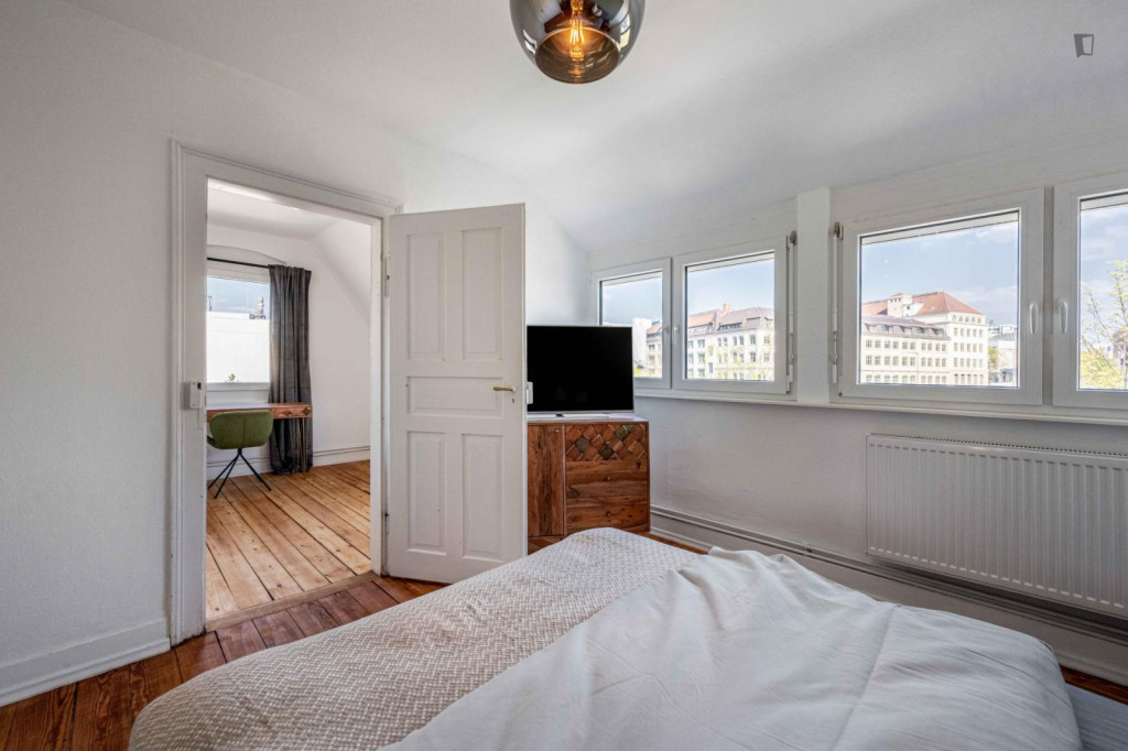 Bright single bedroom in Feuerbach - Stuttgart - chambre - ImmoJeune