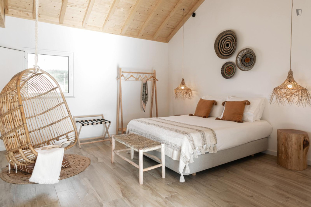 Studio, with outdoor area - Leiria - chambre - ImmoJeune