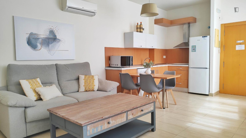 Wonderful apartment in central Malaga with shared rooftop - Malaga - chambre - ImmoJeune