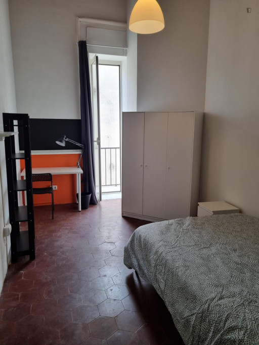 Breezy double bedroom in Centro Storico