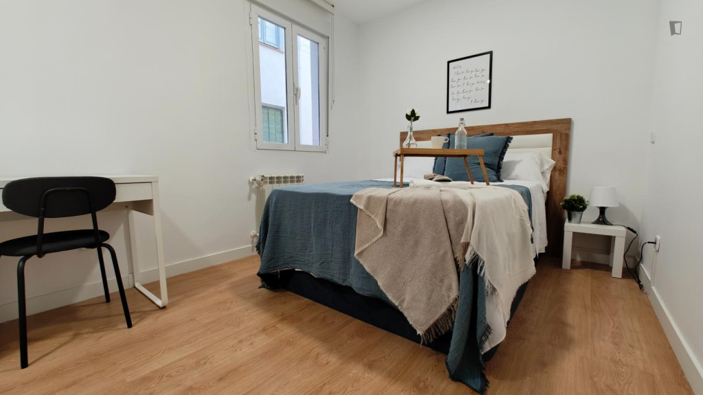 Appealing double bedroom in Trafalgar - Madrid - chambre - ImmoJeune
