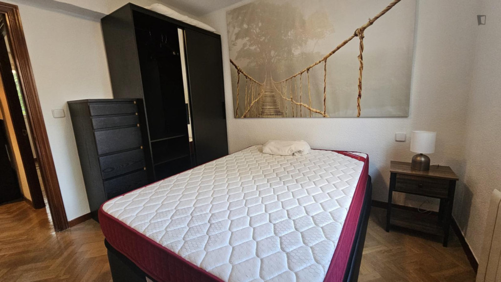 Appealing double bedroom near Parque de La Elipa  - Madrid - chambre - ImmoJeune