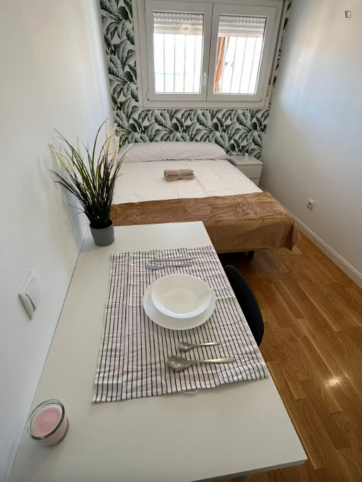 Cozy double bedroom close to Ventilla metro station - Madrid - chambre - ImmoJeune
