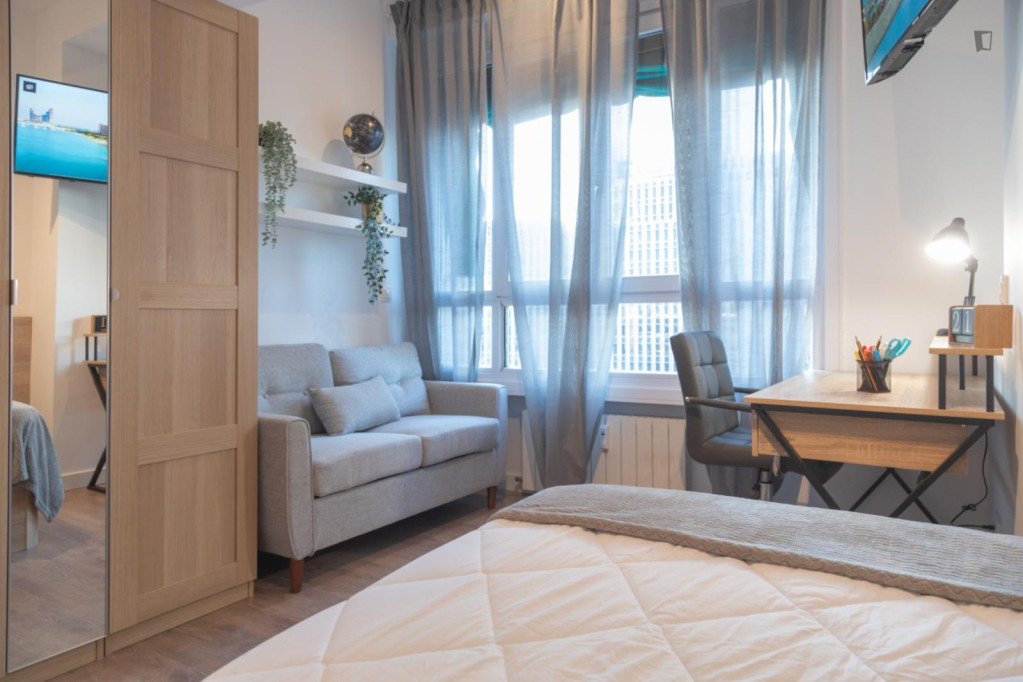 Inviting double bedroom in El Viso - Madrid - chambre - ImmoJeune