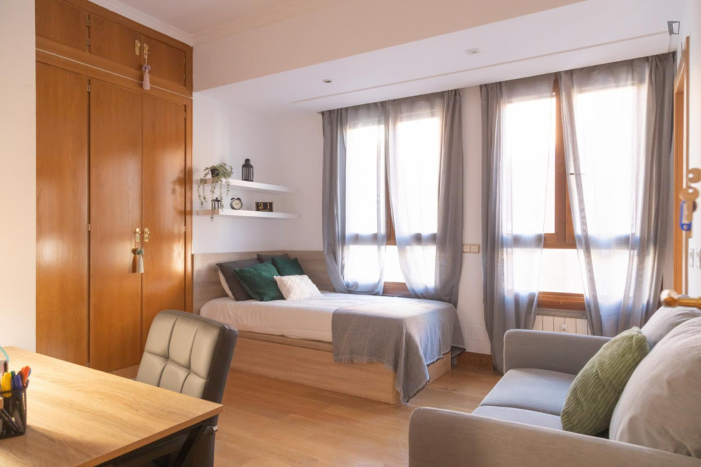 Ample double ensuite bedroom in El Viso - Madrid - chambre - ImmoJeune