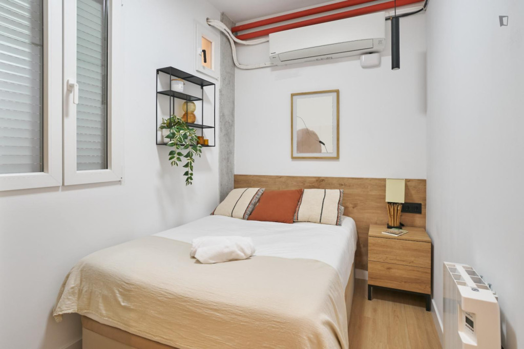 Charming 1-bedroom apartment near the Bilbao metro - Madrid - chambre - ImmoJeune