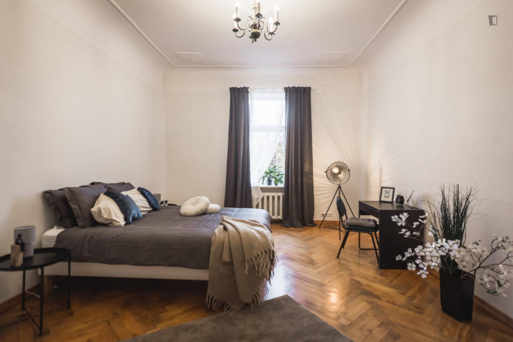Spacious double bedroom in Centrs - Riga - chambre - ImmoJeune