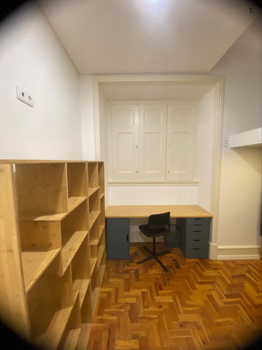 Studio, with outdoor area - Lisbonne - chambre - ImmoJeune