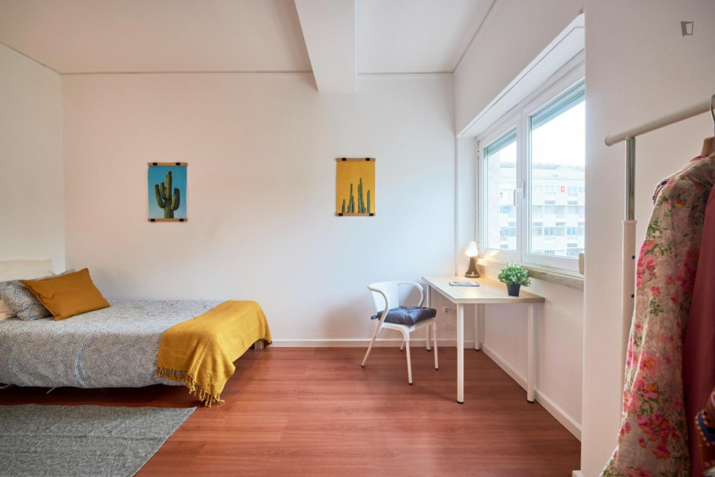 Beautiful single bedroom in Telheiras - Lisbonne - chambre - ImmoJeune