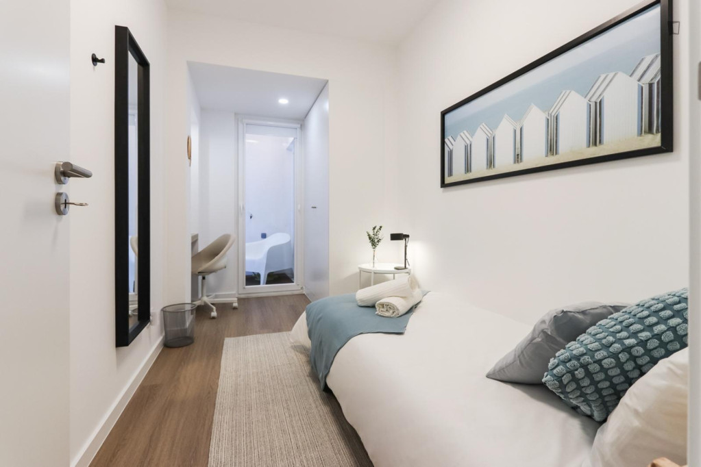 Inviting single bedroom in Entrecampos - Lisbonne - chambre - ImmoJeune