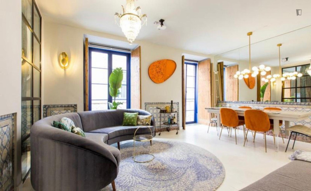 Artsy 3-bedroom apartment in Bairro Alto - Lisbonne - chambre - ImmoJeune