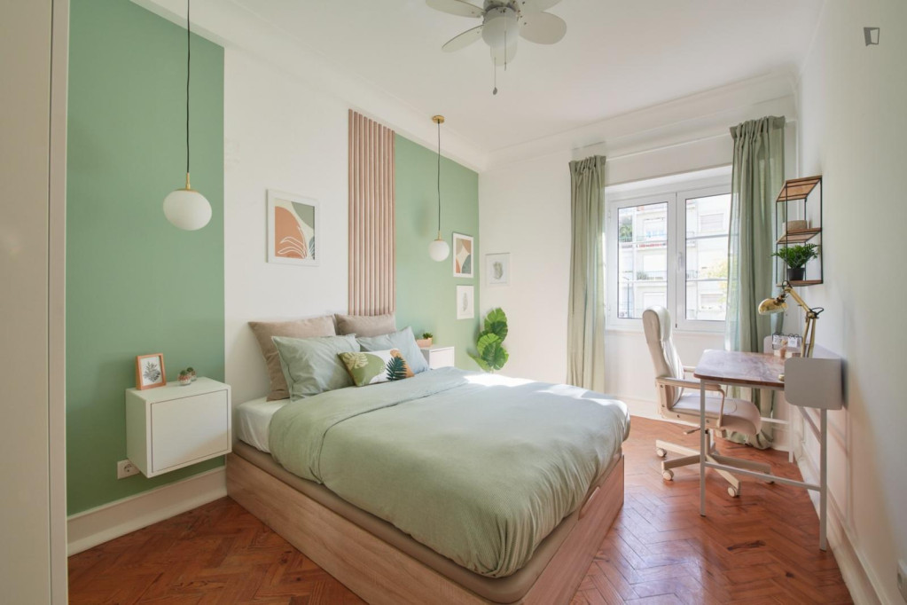 Appealing single bedroom - Lisbonne - chambre - ImmoJeune
