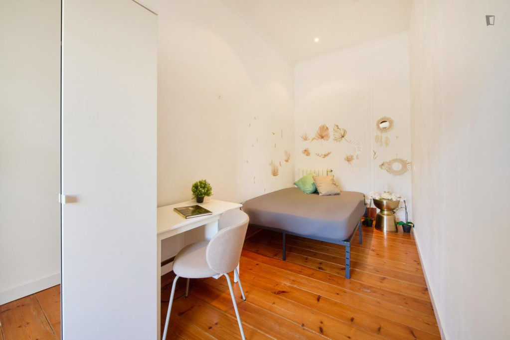 Great looking single bedroom - Lisbonne - chambre - ImmoJeune