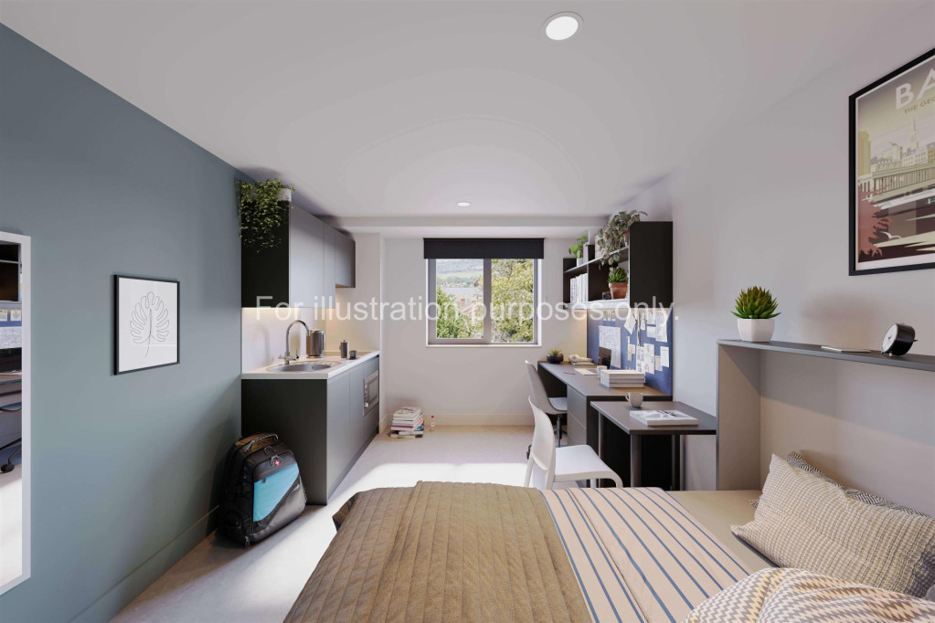 Hollis Wharf - Bath - chambre - ImmoJeune