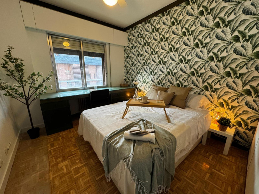 Splendid double bedroom in Moncloa-Aravaca - Madrid - chambre - ImmoJeune