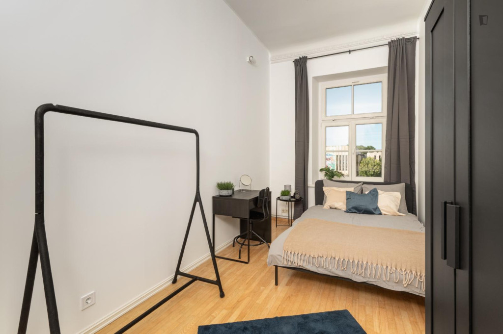 Welcoming double bedroom in the Central District - Riga - chambre - ImmoJeune