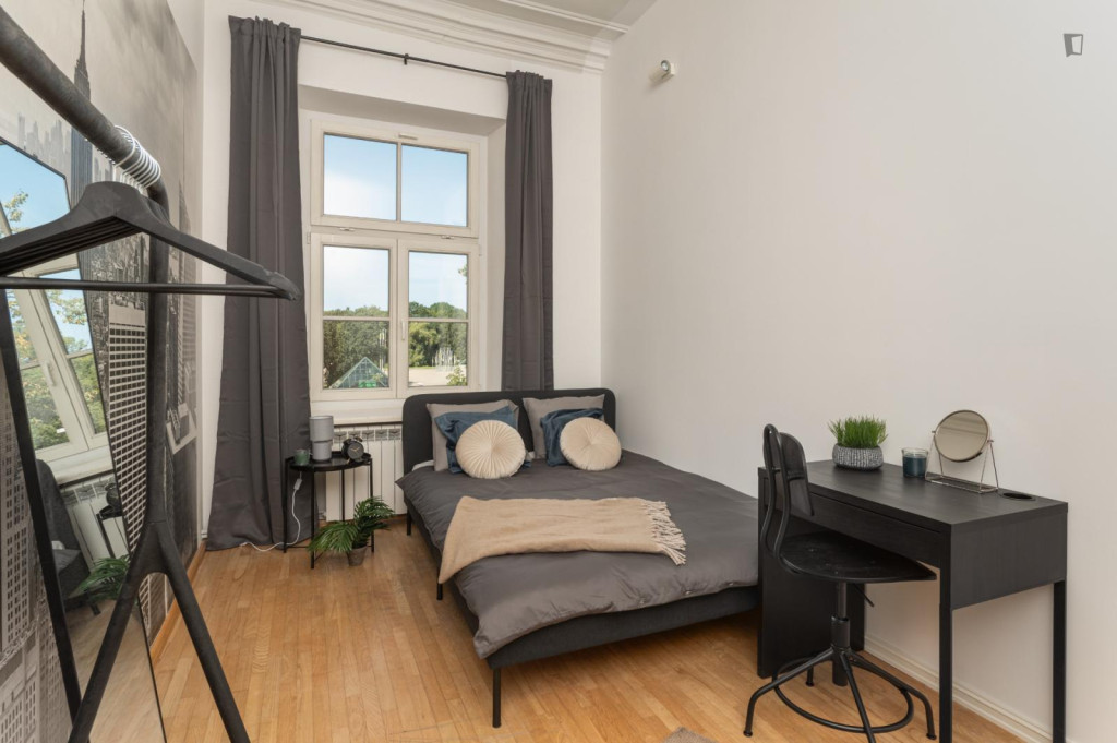 Inviting double bedroom in the Central District - Riga - chambre - ImmoJeune