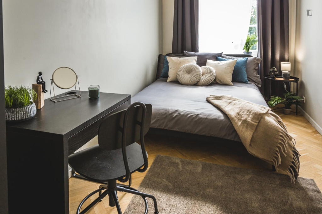 Cute single bedroom in shared flat near the University of Latvia - Riga - chambre - ImmoJeune