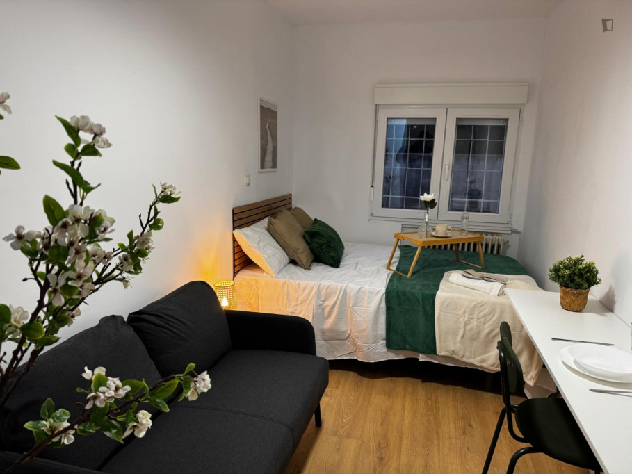 Welcoming double bedroom in Los Angeles - Madrid - chambre - ImmoJeune