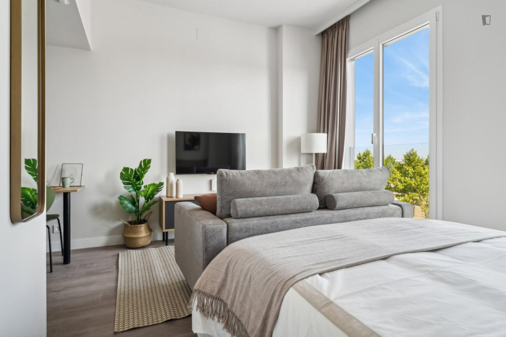 Stylish studio in Villa de Vallecas - Madrid - chambre - ImmoJeune