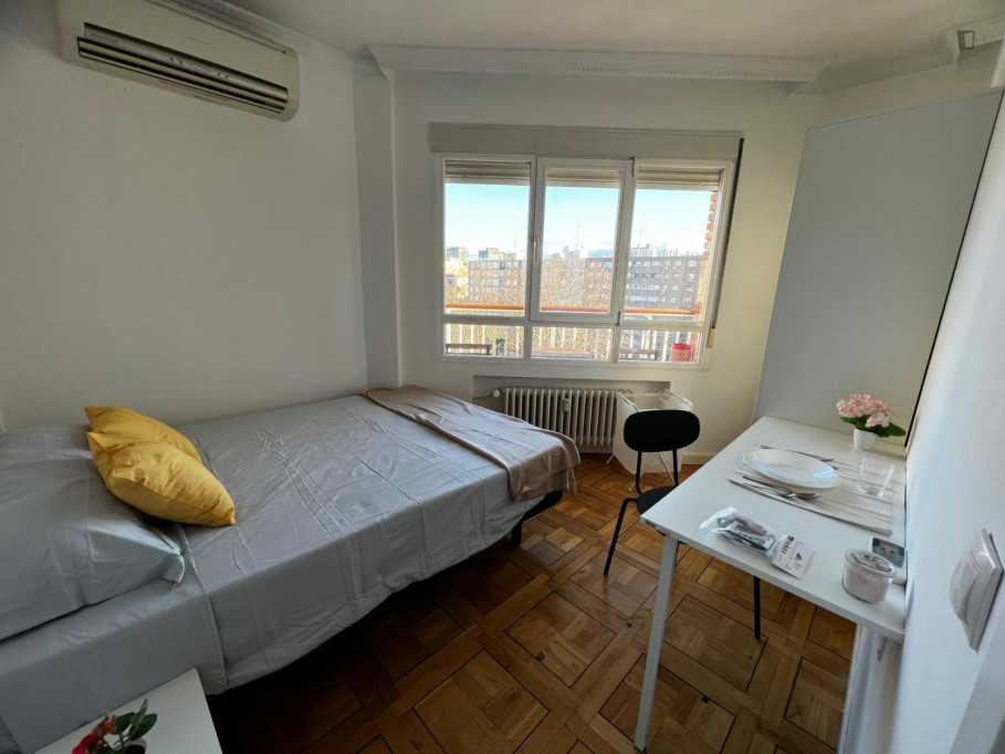Bright double bedroom in Cuatro Caminos - Madrid - chambre - ImmoJeune