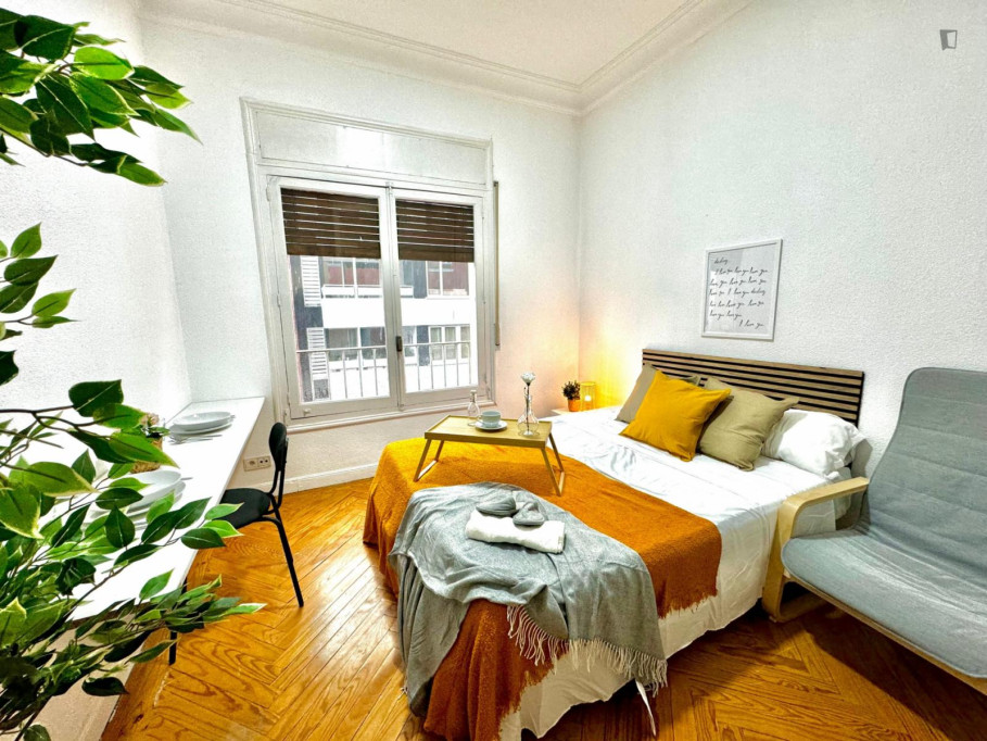 Tasteful double bedroom in Castellana - Madrid - chambre - ImmoJeune