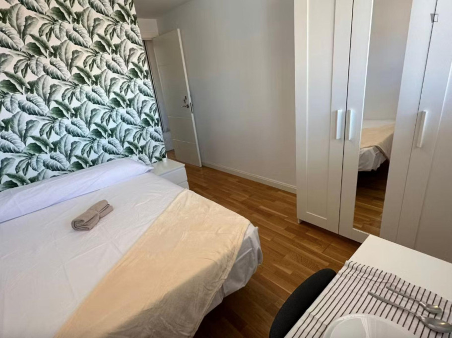 Confortable double bedroom well connected to the main universities of Madrid - Madrid - chambre - ImmoJeune