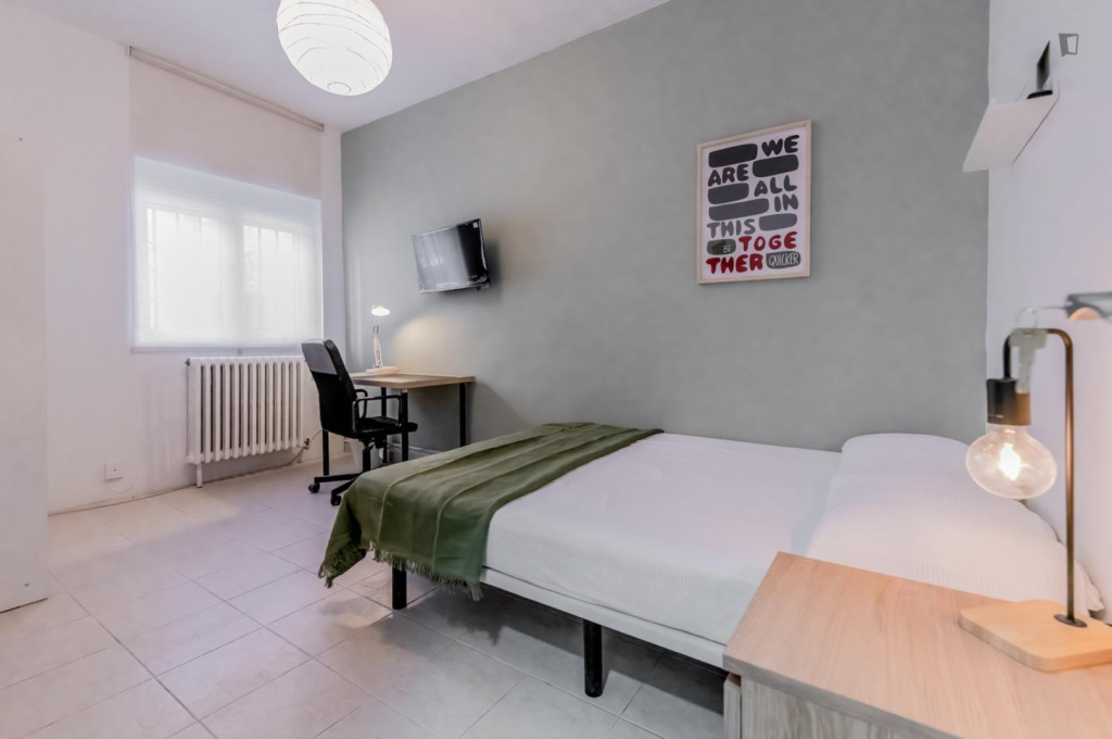 Cozy single bedroom in a property with balcony - Valladolid - chambre - ImmoJeune