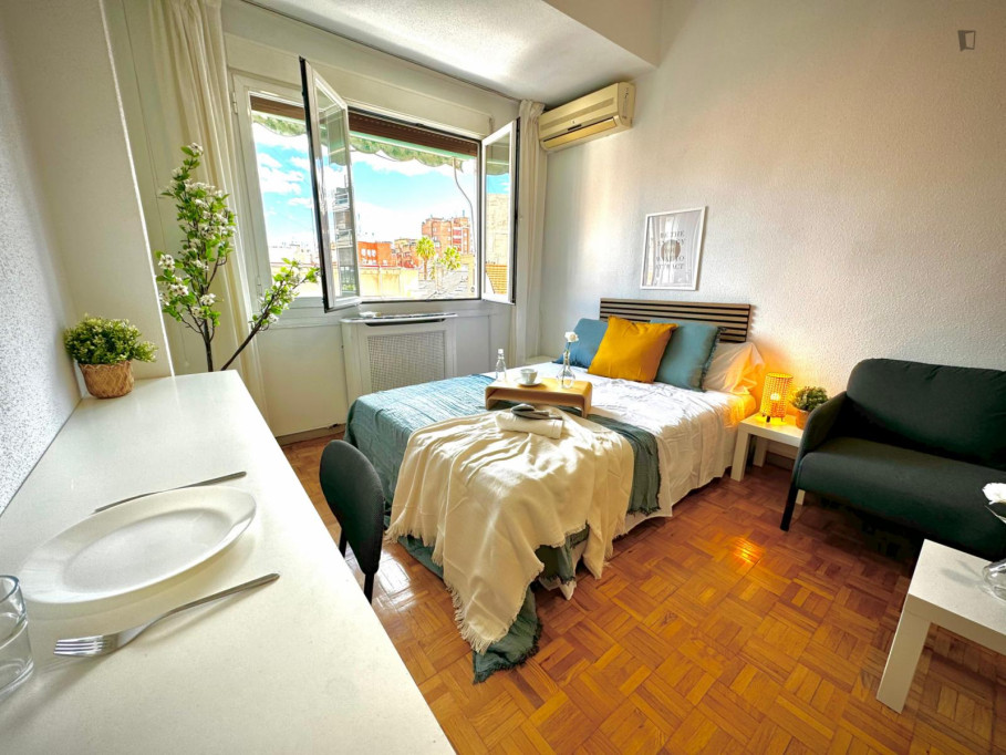 Gorgeous Double Bedroom located at Cuatro Caminos - Madrid - chambre - ImmoJeune