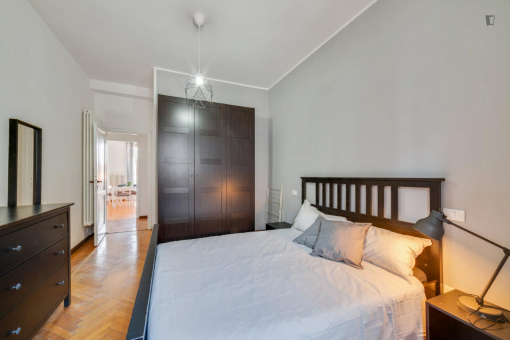 Beautiful Double bedroom next to Sondrio metro station - Milan - chambre - ImmoJeune