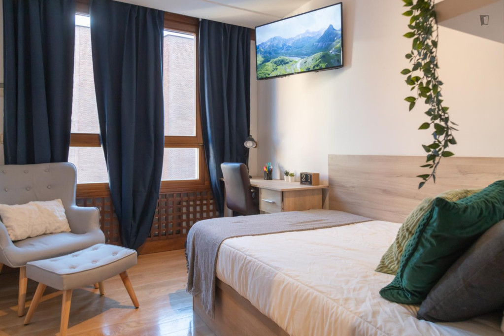 Brilliant double bedroom in El Viso - Madrid - chambre - ImmoJeune