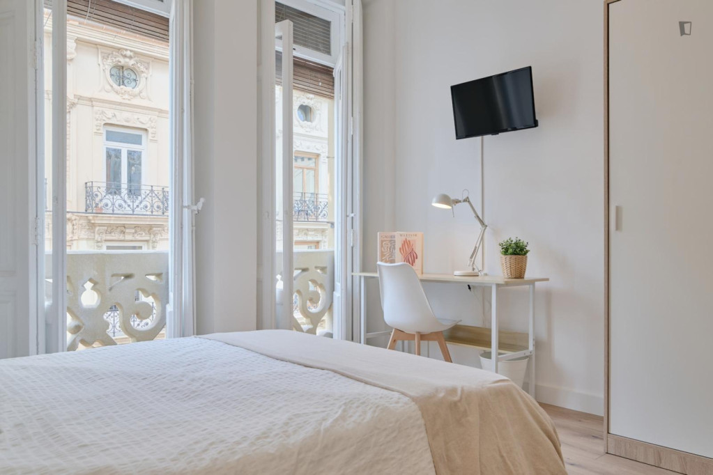 Brilliant double bedroom in La Xerea - Valence - chambre - ImmoJeune