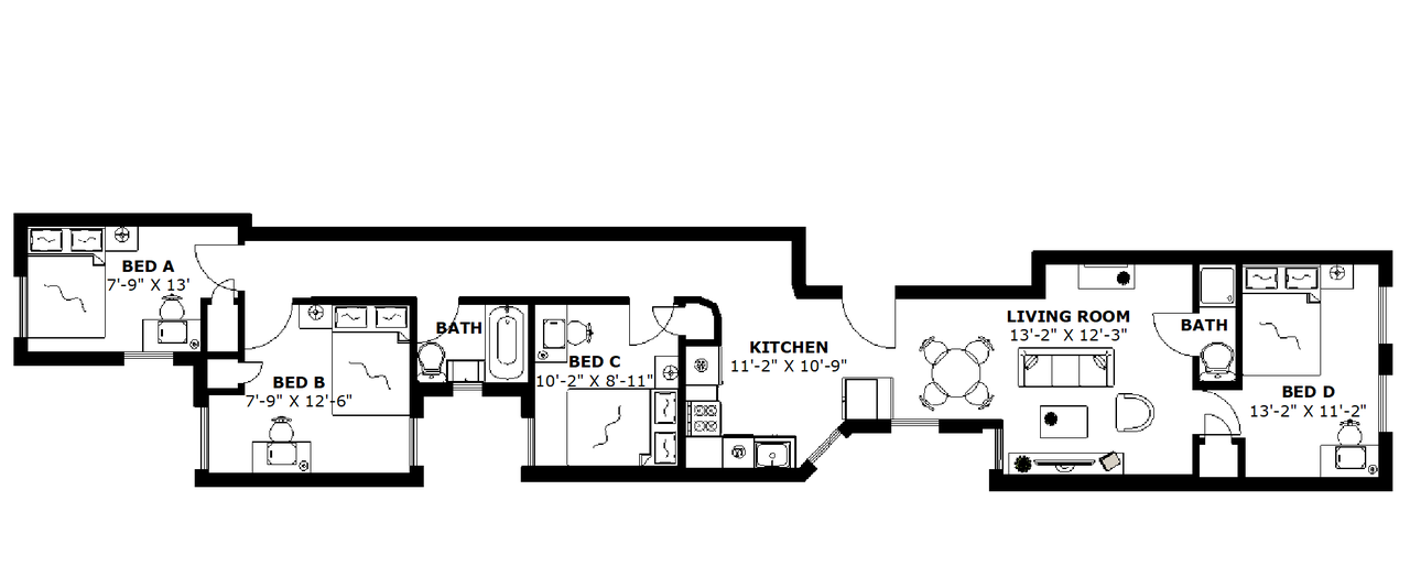 #1724: Crown Heights - New York City - chambre - ImmoJeune