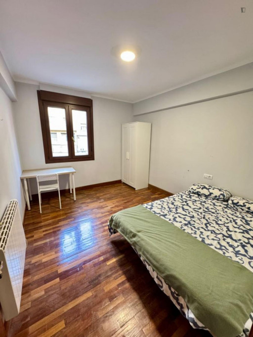 Appealing double bedroom near the Uribarri metro - Bilbao - chambre - ImmoJeune