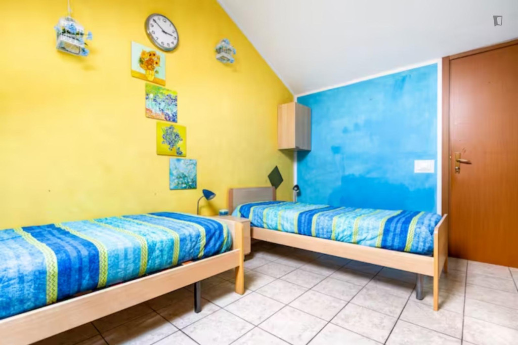 Bedroom with Private Bathroom in - Bigami Parco Nord M5 - Milan - chambre - ImmoJeune