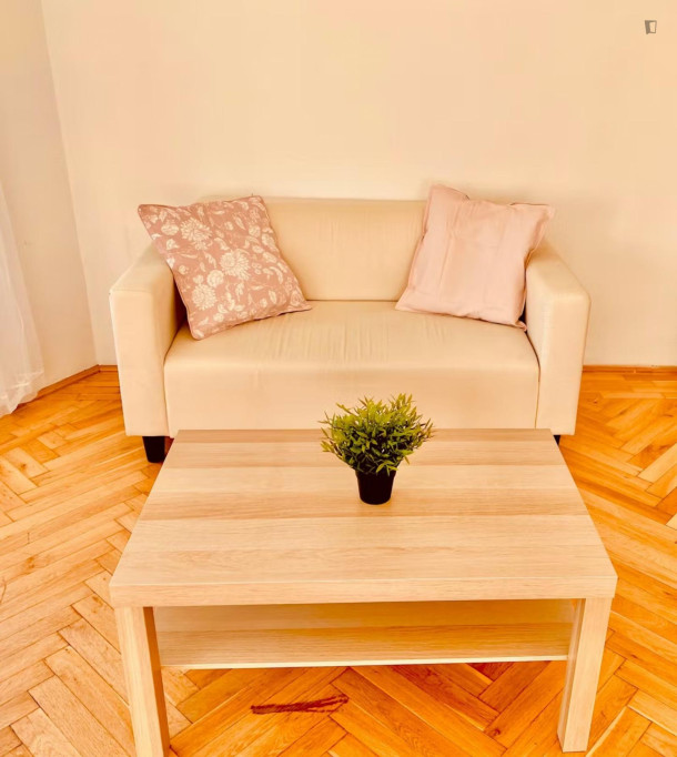 Large double bedroom in District VIII