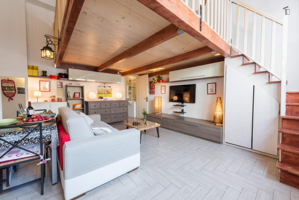 Appealing 1-bedroom apartment in Gavinana - Florence - chambre - ImmoJeune