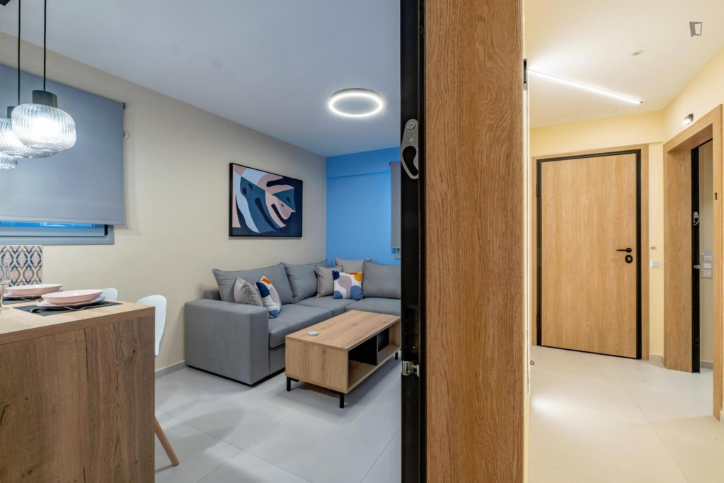 Appealing 1-bedroom apartment in Piraeus
