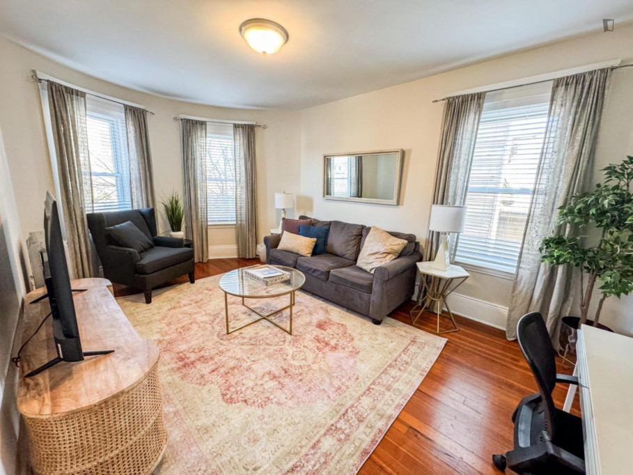 Inviting 1-bedroom apartment in Brookline - Boston - chambre - ImmoJeune
