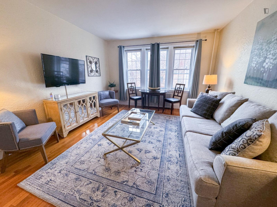 Furnished 1Bedroom with Elevator, Boston College - Boston - chambre - ImmoJeune