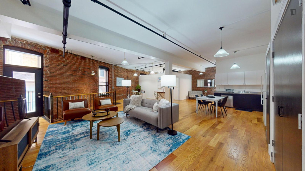 Grand and bright 1-bedroom duplex in Back Bay - Boston - chambre - ImmoJeune