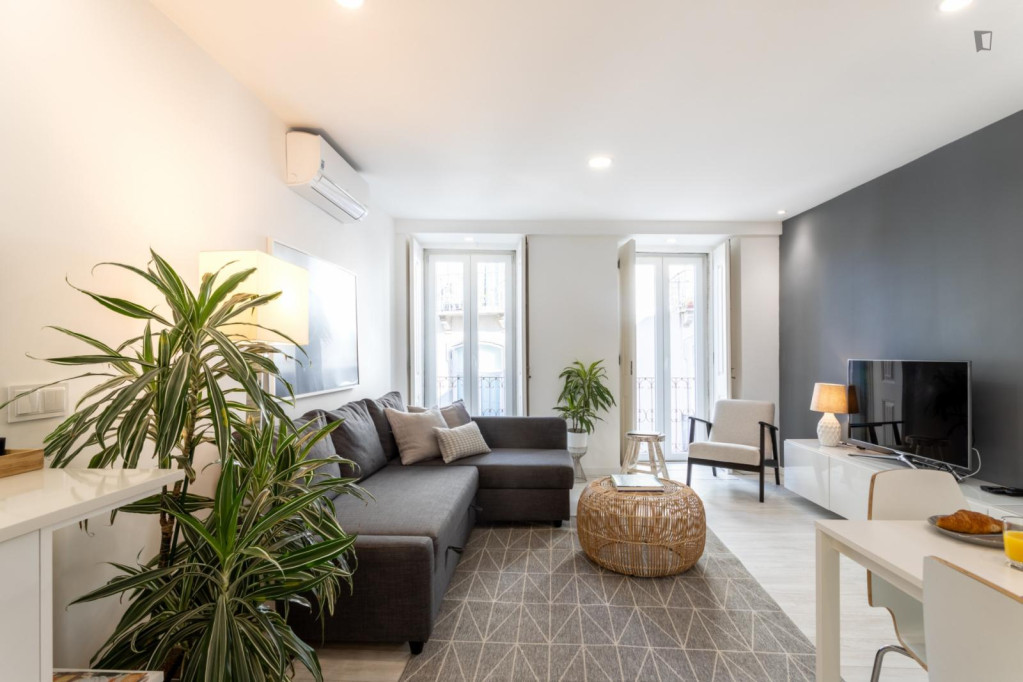 Excellent 1-bedroom apartment in Principe Real - Lisbonne - chambre - ImmoJeune