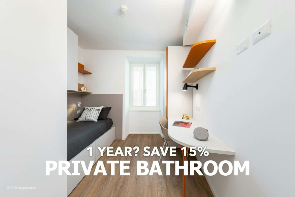 Room in Via San Giovanni, Trento for 120 m² with 8 bedrooms